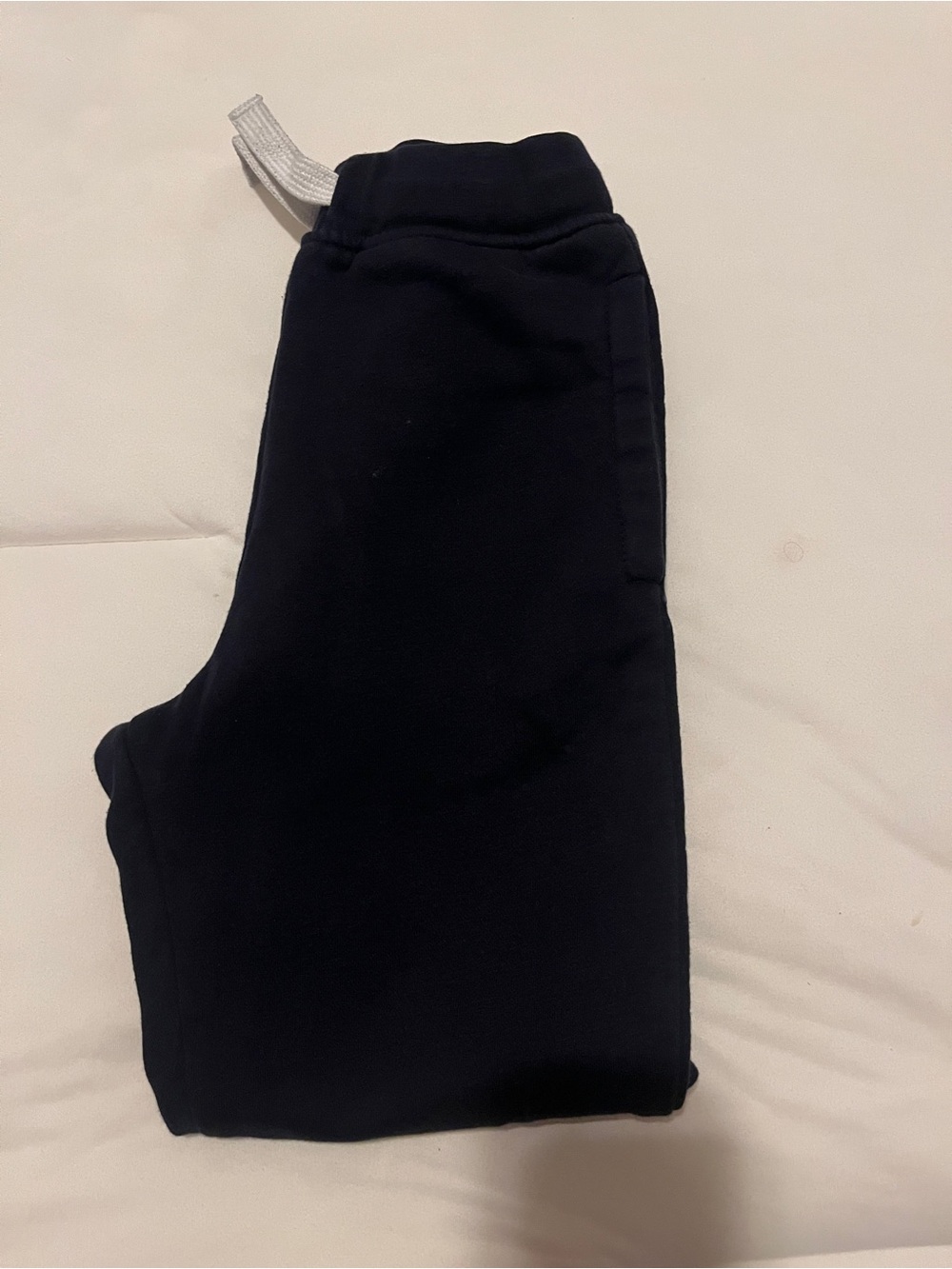 French Toast Navy Blue Jogger Sweatpants Kids Large 10/12
